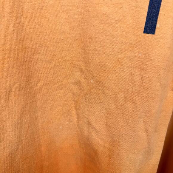 Vintage Paco Shirt Size XL Orange Ombre Short Sleeve Spellout Logo Skate USA 90s - Picture 7 of 9